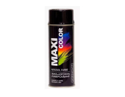 Аэрозольная эмаль Maxi Color универсальная глянцевая 400 мл (чёрный)
