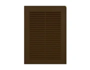 Вентиляционная решетка Vents МВ 125с красное дерево