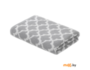 Полотенце махровое Verossa Treviso (холодный серый, белый) 50x33 см 