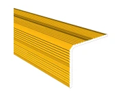 Порог угловой алюминиевый 87-02К КТМ 900 x 30 x 30 (золотой)