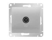 Розетка TV Schneider Electric Glossa GSL000391 алюминий