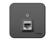 Розетка телефонная Schneider Electric Blanca BLNIA011006 RJ11 антрацит