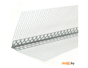 Уголок алюминиевый защитный с сеткой 3,0м
