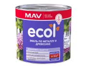 Эмаль Ecol ПФ-115 С белая матовая 2 кг
