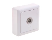 Розетка TV Schneider Electric Хит RAT 10-1S3B белый
