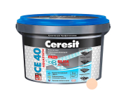 Фуга Ceresit CE 40 2 кг натура №41 водостойкая