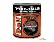 Молотковая грунт-эмаль по ржавчине Dali зелёный 2 л