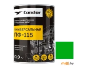 Эмаль Condor ПФ-115 ярко-зеленая 0,9 кг