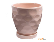Горшок для цветов керамический CR15012-2 (розовый)