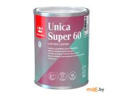 Лак Tikkurila Unica Super 60 полуглянцевый 0,9 л (прозрачный)