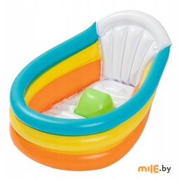 Ванна надувная для младенцев Bestway Squeaky Clean (51134) 48x76x33 см