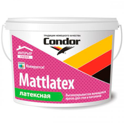 Краска Condor ВД Mattlatex 3,75 кг