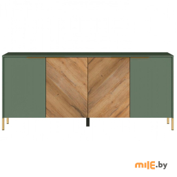 Тумба Black Red White Siena KOM4D