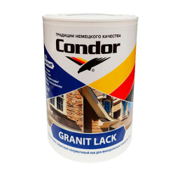 Лак Condor Granit Lack полуматовый 0,9 л (прозрачный)