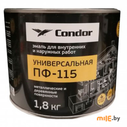 Эмаль Condor ПФ-115 бежевая 1,8 кг