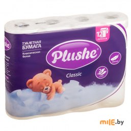 Туалетная бумага Plushe Classic (12 шт.)