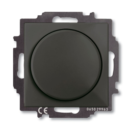 Светорегулятор ABB Basic 55 (6515) (шато-чёрный)