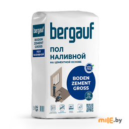 Ровнитель на цементной основе Bergauf Boden Zement Gross 25 кг