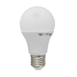 Лампа светодиодная VT-2099 SKU-7261 9W A60 THERMAL PLASTIC BULBS E27 4000K