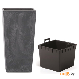Горшок цветочный Prosperplast Urbi Square Beton Effect (DURS400E-S433) 91,5 л