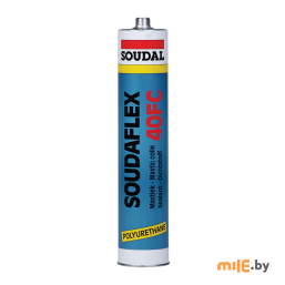 Клей-герметик полиуретановый Soudal Flex PU40 (чёрный) 300 мл