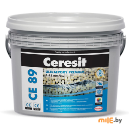 Фуга эпоксидная Ceresit CE 89 (801) 2,5 кг, белый