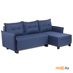 Диван-кровать угловой Делком40 Туули (TUUCSB MA79) синий