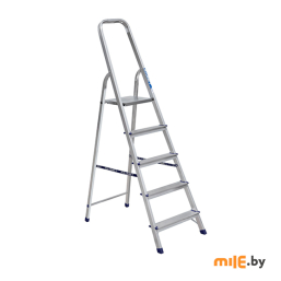 Стремянка алюминиевая Алюмет 5-и ступенчатая (Ам705)
