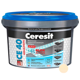 Фуга Ceresit CE 40 2 кг жасмин №40 водостойкая