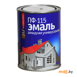 Эмаль Эконом ПФ-115 алкидная универсальная серая 0,8 кг