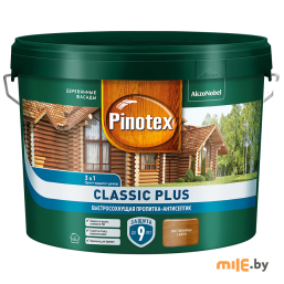 Антисептик Pinotex Classic Plus 3 в 1 (5727616) 9 л лиственница