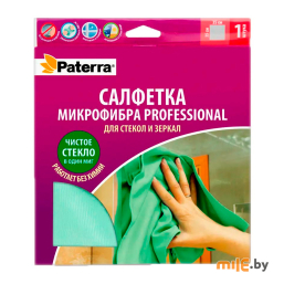 Салфетка Paterra Professional для стекол и зеркал (50 406-011)