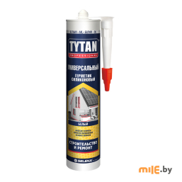 Герметик универсальный силиконовый Tytan Professional (белый) 280 мл