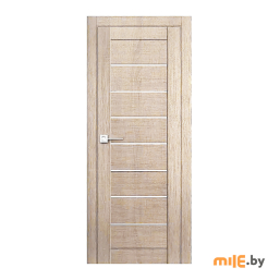 Дверное полотно Unidoors FM07-ECO ПВДЧ (МДФ/сонома) 2000x800
