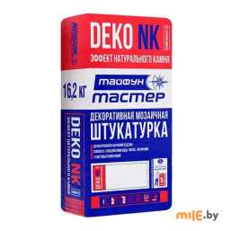 Штукатурка Тайфун Мастер мозаичная DEKO NK компонент А (Базальт 02) 16,2 кг