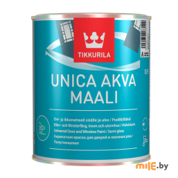 Краска под колеровку Tikkurila Уника Аква C 0,9 л (1,08 кг)