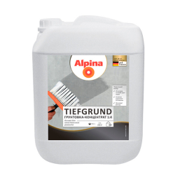 Грунтовка Alpina Тифгрунд, концентрат 5 л/5,1 кг