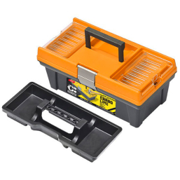 Ящик для инструментов Patrol Group CARBO 12 (чёрный/оранжевый)