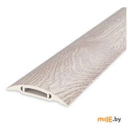 Порог с монтажным каналом Ideal 229 900x42 мм (дуб латте)