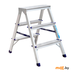 Стремянка алюминиевая Алюмет 3-х ступенчатая (А7203)