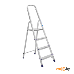 Стремянка алюминиевая Алюмет 4-х ступенчатая (Ам704)