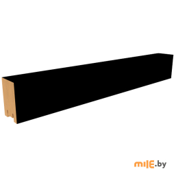 Интерьерная рейка МДФ Stella Ривьера Black Edition 40x30x2700 мм