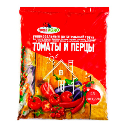 Грунт bonaAGRO для томатов и перцев 25 л