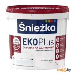 Краска Sniezka Eko plus 1 л (белый)