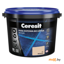 Фуга Ceresit CE60 бежевый (43) 2кг