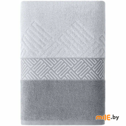 Полотенце махровое Verossa Estetica 3 50x90 см (серый, светло-серый)