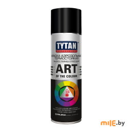 Аэрозольная термостойкая краска Tytan Professional Art of the Colour (чёрный) 400 мл