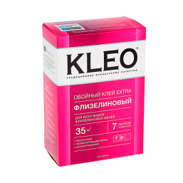Клей обойный "KLEO EXTRA" для флиз. обоев +20% (42 м2), 290 гр