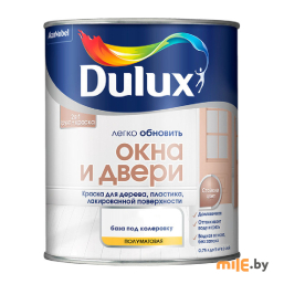 Краска Dulux Окна и Двери (5327290) 0,75 л