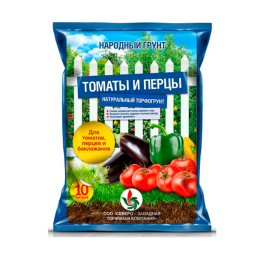 Грунт Народный грунт Для томатов и перцев 10 л